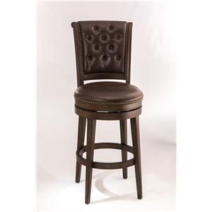 Hillsdale Wood Stools Swivel Counter Stool